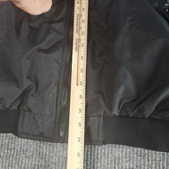 Selden Truck Rebels Firefighter Jacket Mens 2XL Black Embroidered NY USA Flag - Picture 10 of 13